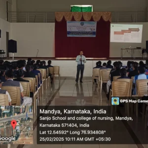 2 days Soft skills trainnig at Sanjo School and college of Nursing, Mandya