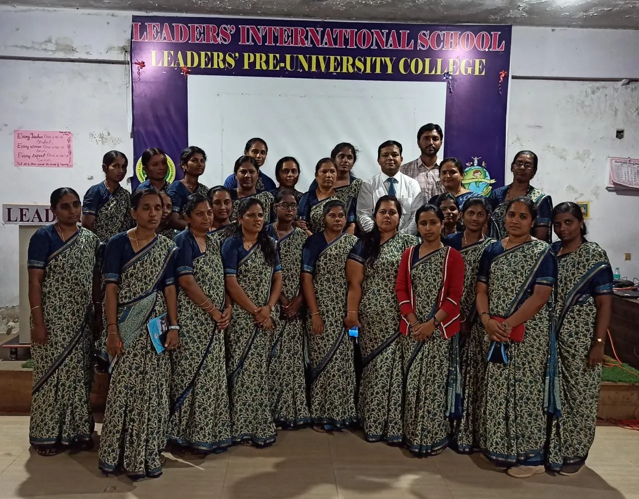 Conducted Teachers Training at Leaders International School, Doddabalapur