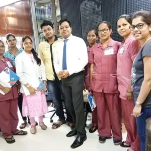Conducted one day training Session at Arihant heart clinic and Nursing home on 12 August 2018 @ Mumbai