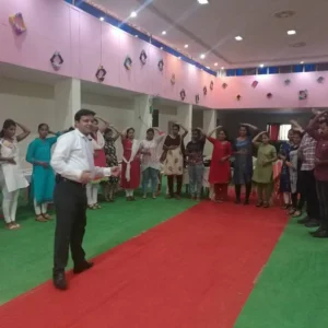 Facilitating Clinical Mentorship workshop at Universal College of Nursing Bengaluru