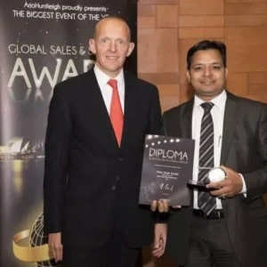 Receiving my 1st Global Award at Sydney Australia April 4th 2014