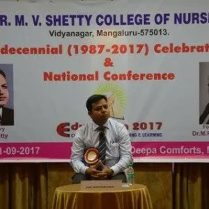 Speaker at a National Conference at Dr. M.V.Shetty Group of Instititions